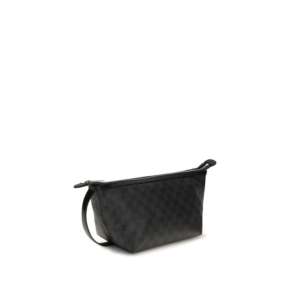 Gucci Schwarze Clutch aus Stoff