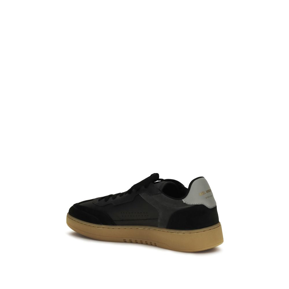 Axel Arigato Schwarze Bos Taurus Kalbsleder Low-Top-Sneaker