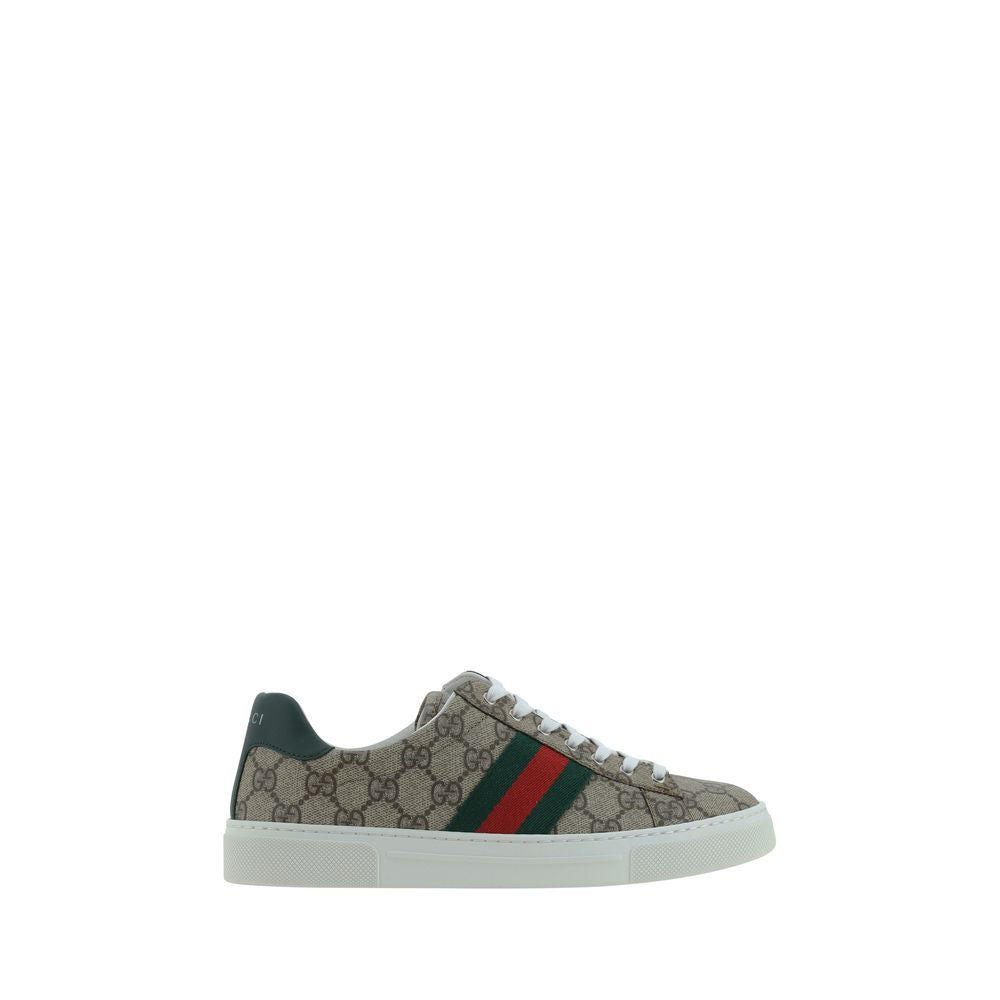 Gucci Mehrfarbige Low-Top-Sneaker aus Polyethylen