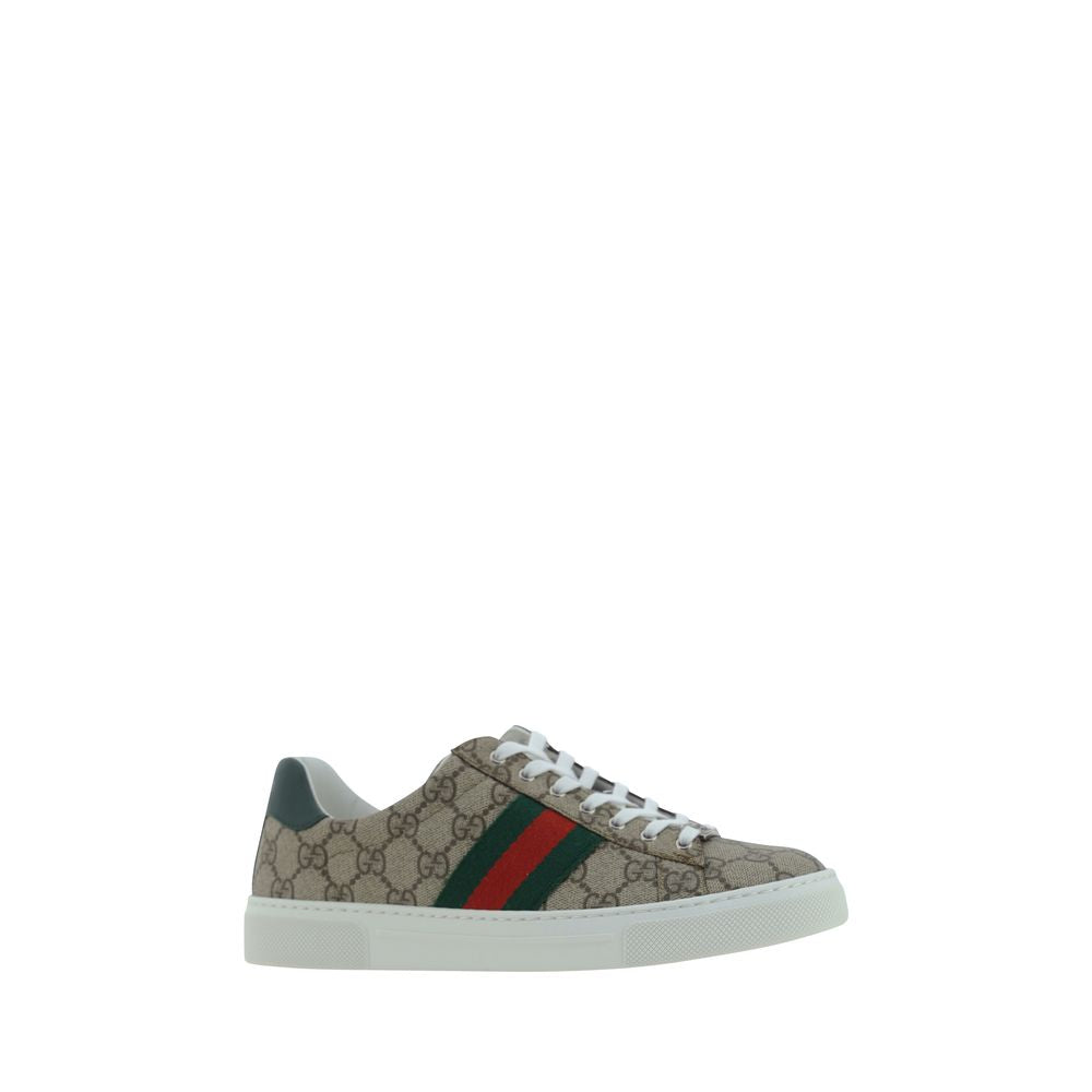 Gucci Mehrfarbige Low-Top-Sneaker aus Polyethylen