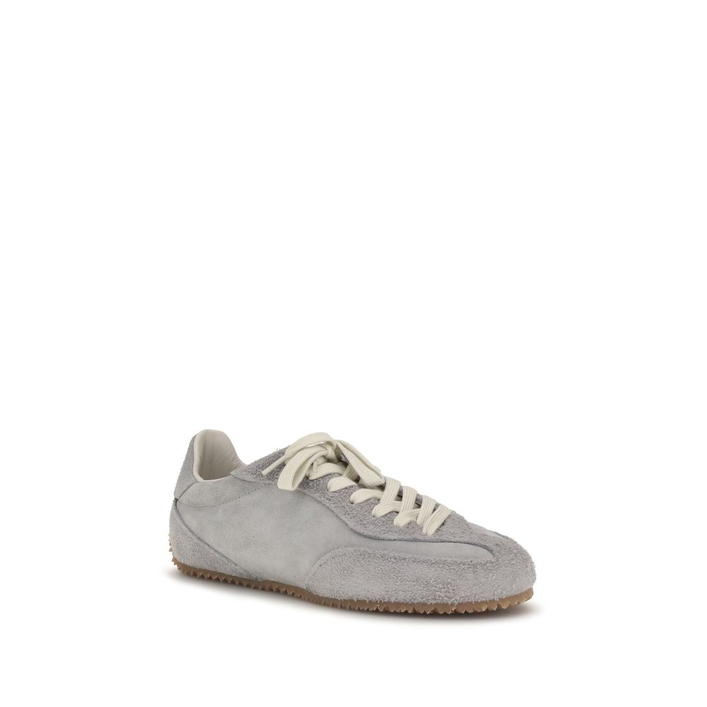 Axel Arigato Graue Bos Taurus Kalbsleder Low-Top-Sneaker