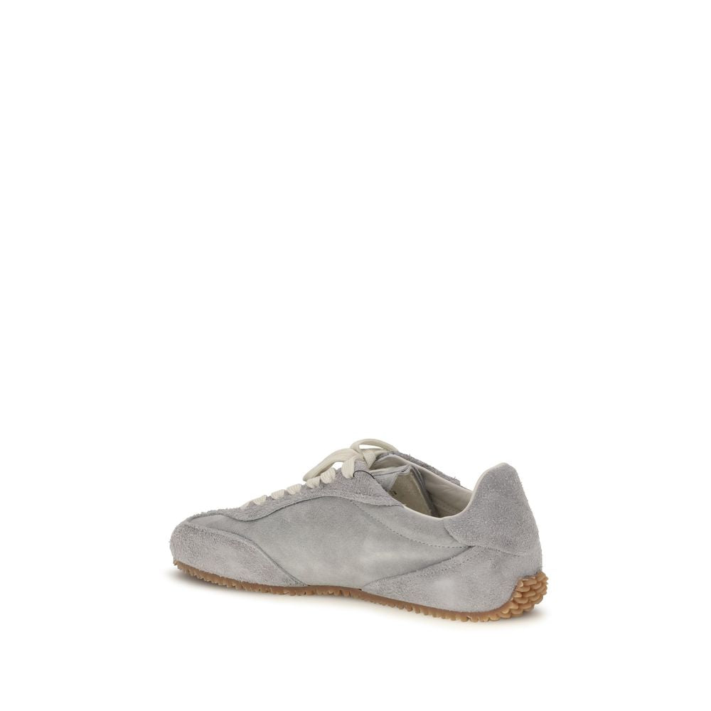 Axel Arigato Graue Bos Taurus Kalbsleder Low-Top-Sneaker