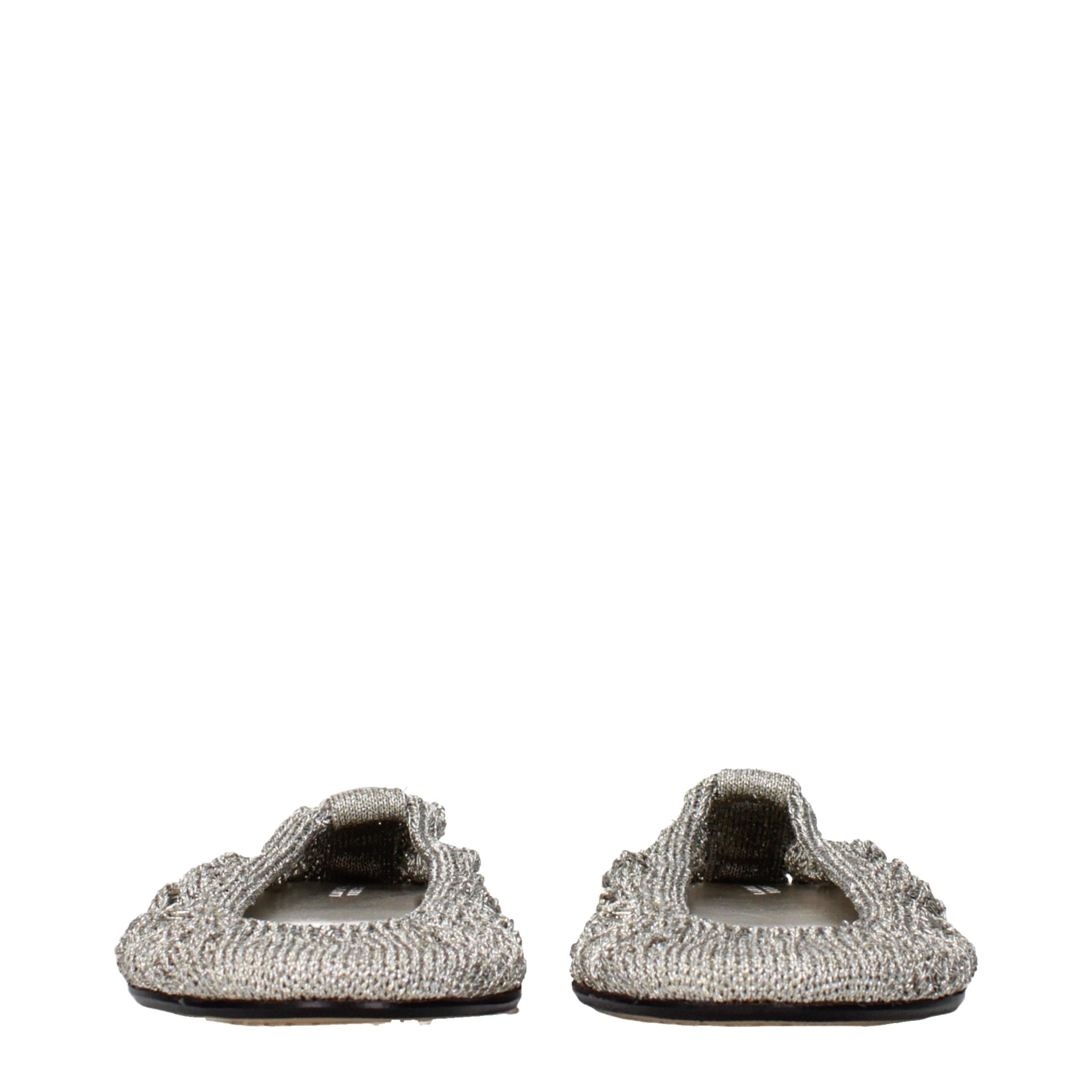 Isabel Marant Graue Ballerinas aus Stoff