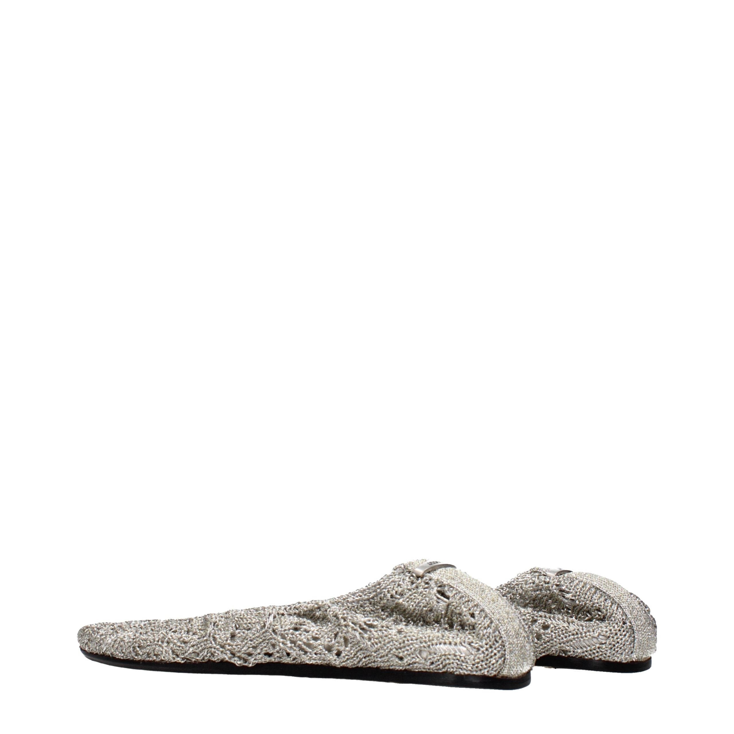 Isabel Marant Graue Ballerinas aus Stoff
