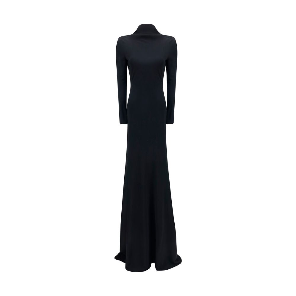 Tom Ford Schwarzes Viskose-Freizeitkleid