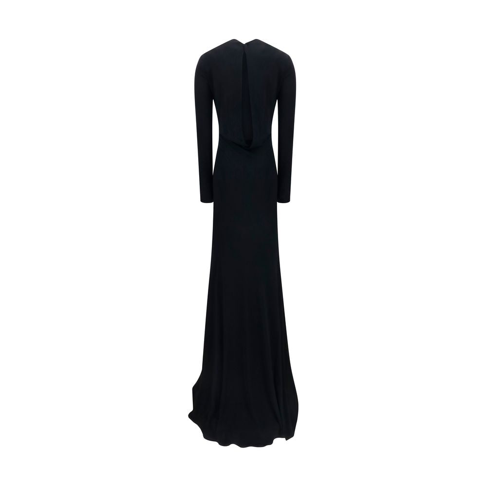 Tom Ford Schwarzes Viskose-Freizeitkleid