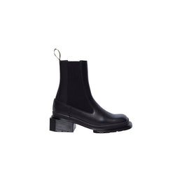 Dr. Martens Schwarze Leder-Stiefeletten