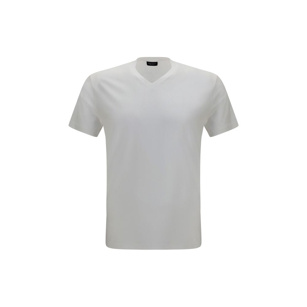 Gucci Weißes Modal-T-Shirt