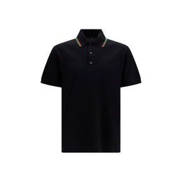 Gucci Schwarzes Baumwoll-Poloshirt