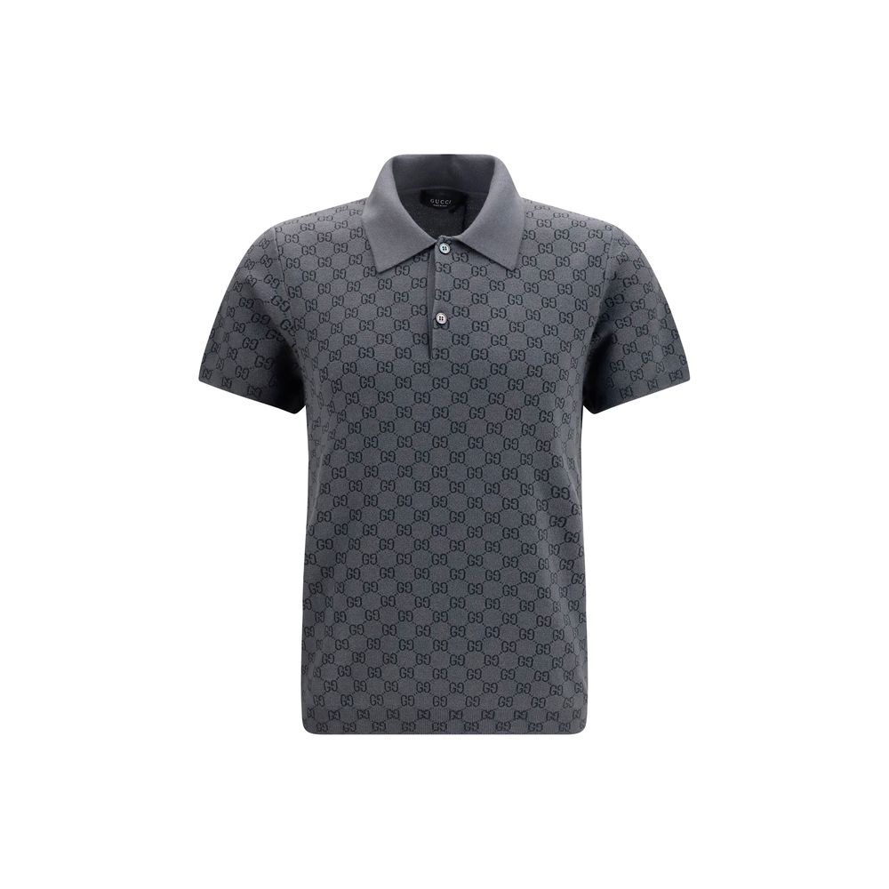 Gucci Graues Lamm Ovis Aries Aries Poloshirt