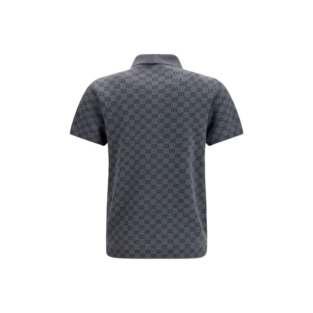 Gucci Graues Lamm Ovis Aries Aries Poloshirt