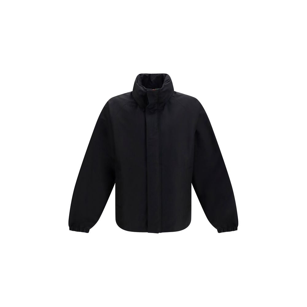 Gucci Schwarze Baumwoll-Shell-Jacke
