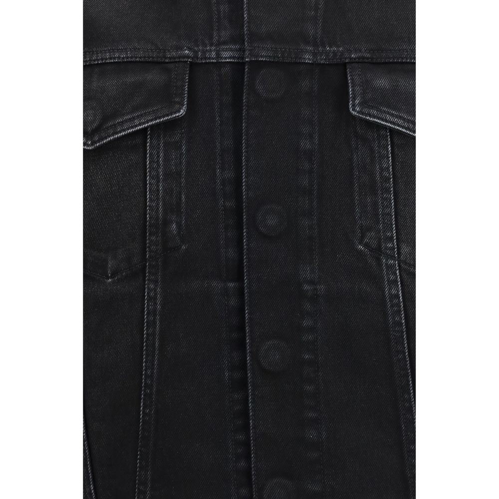 Gucci Blaue Jeansjacke aus Baumwolle