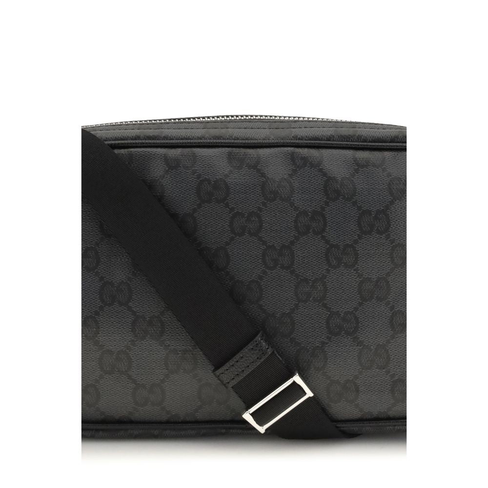 Gucci Schwarze Stoffhandtasche