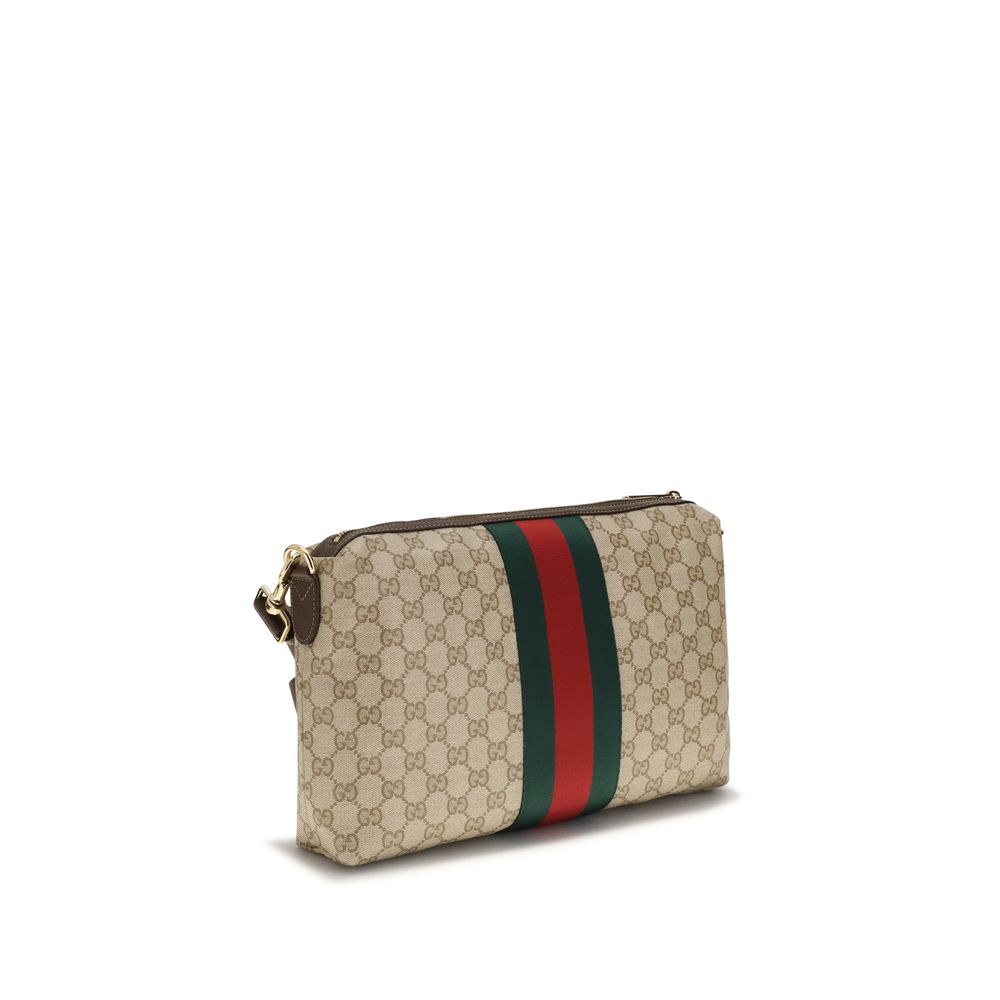 Gucci Beige Stoff-Schultertasche