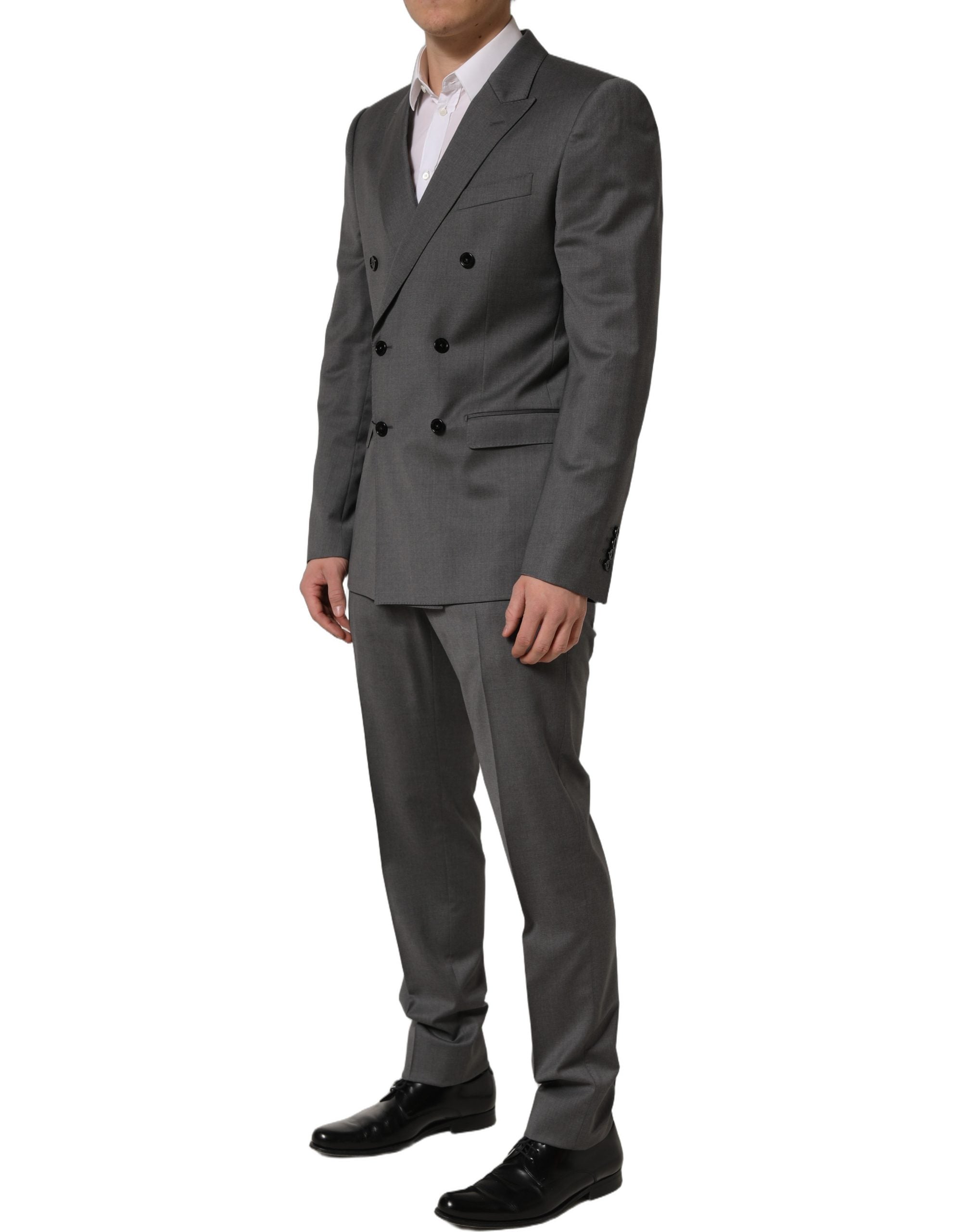 Dolce & Gabbana Grauer MARTINI Slim Fit Anzug für Herren, 2-teilig