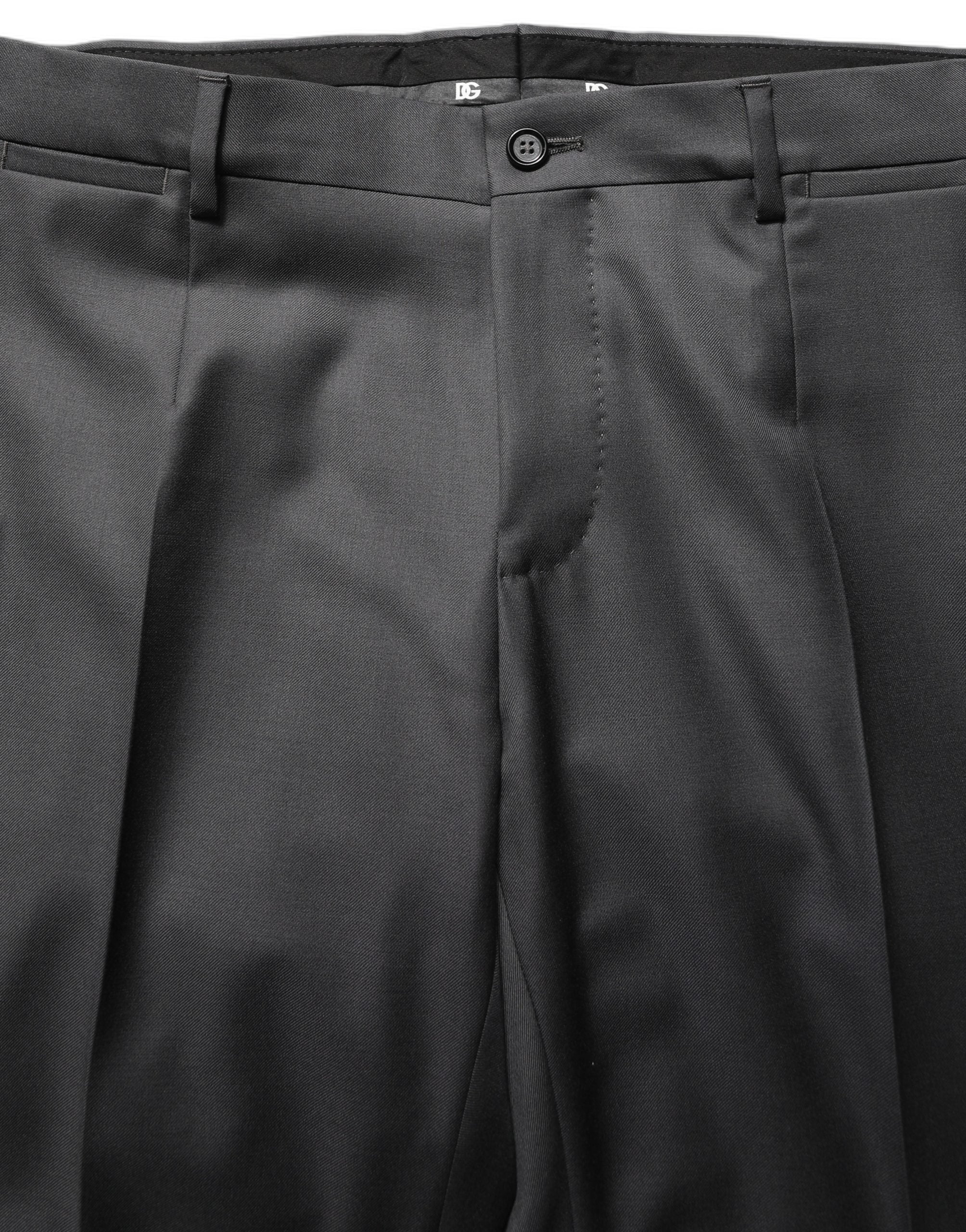 Dolce & Gabbana Grauer MARTINI Slim Fit Anzug für Herren