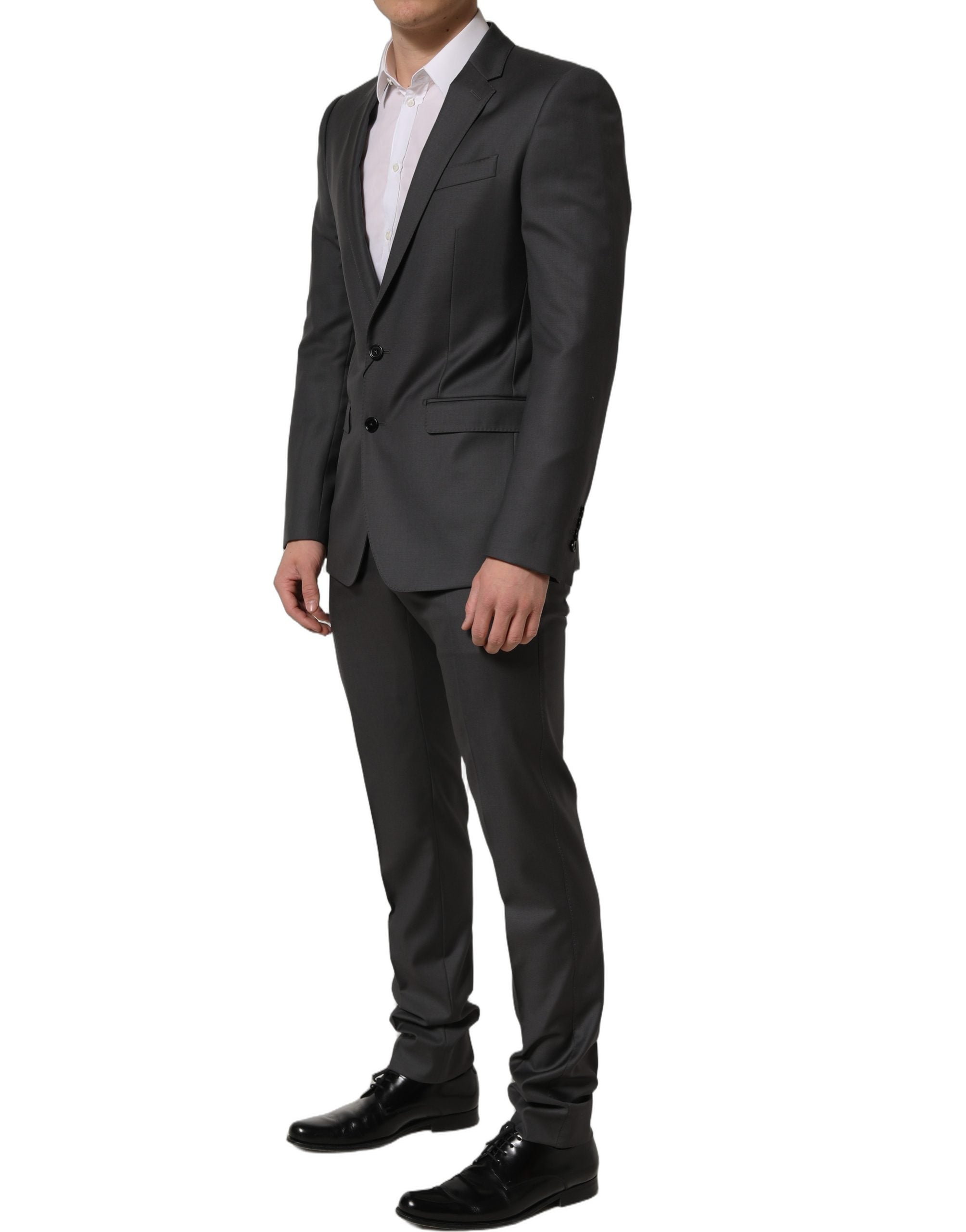 Dolce & Gabbana Grauer MARTINI Slim Fit Anzug für Herren