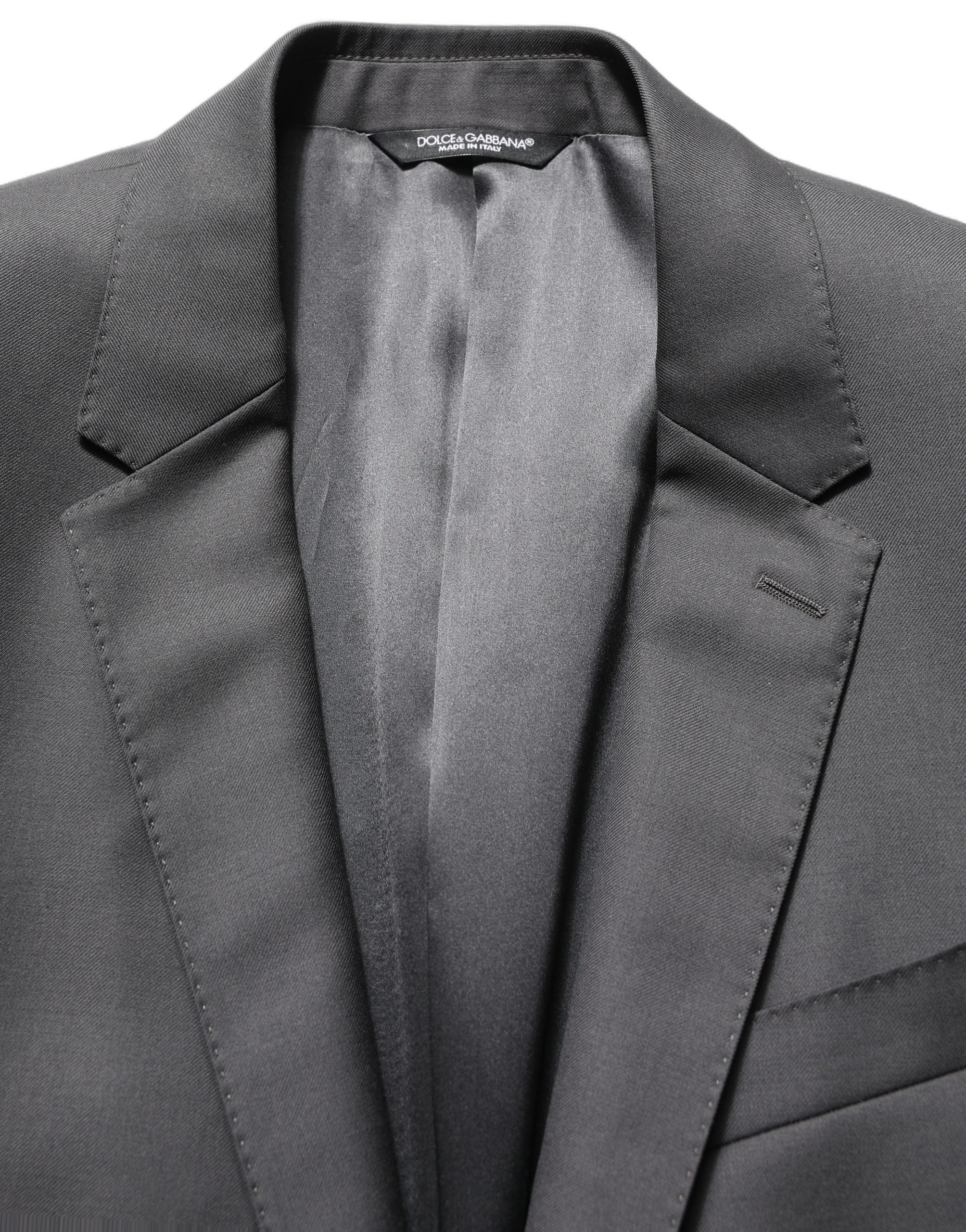 Dolce & Gabbana Grauer MARTINI Slim Fit Anzug für Herren