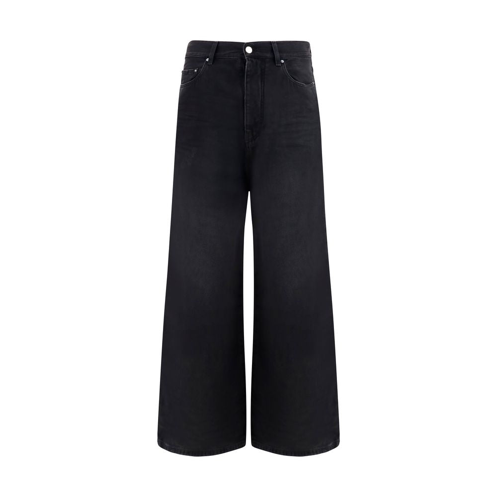 Amiri Schwarze Baumwolljeans Denim