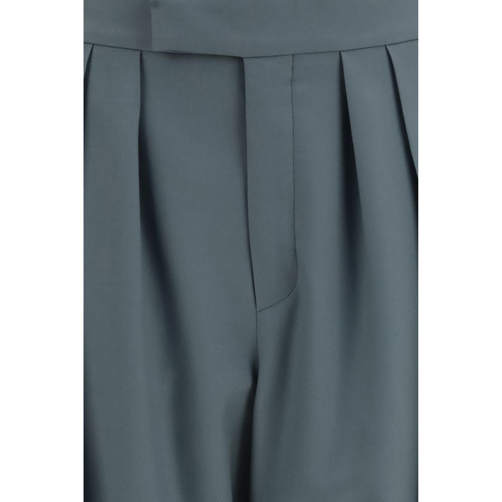 Chloé Zweifarbige Wollhose Oves Aries