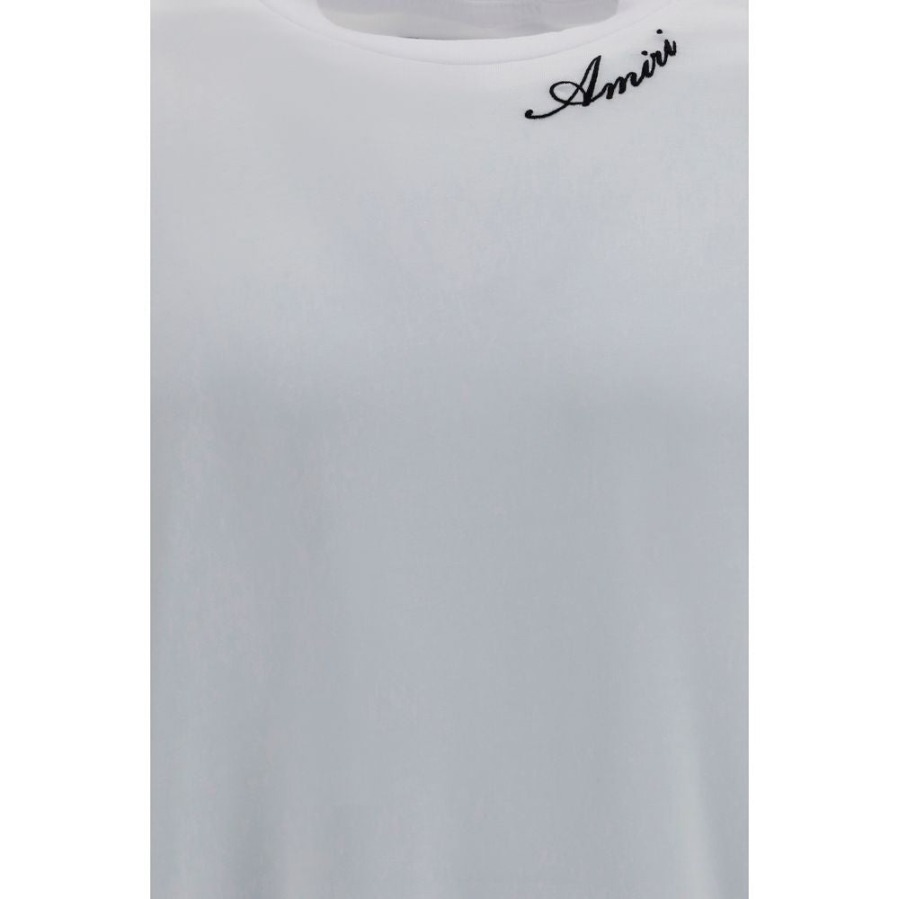 Amiri Weißes Baumwoll-T-Shirt