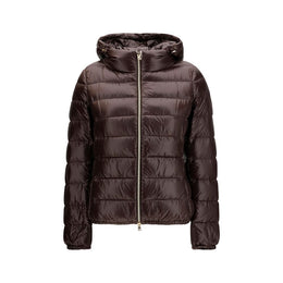 Herno Braune Polyamid-Jacke in voller Länge