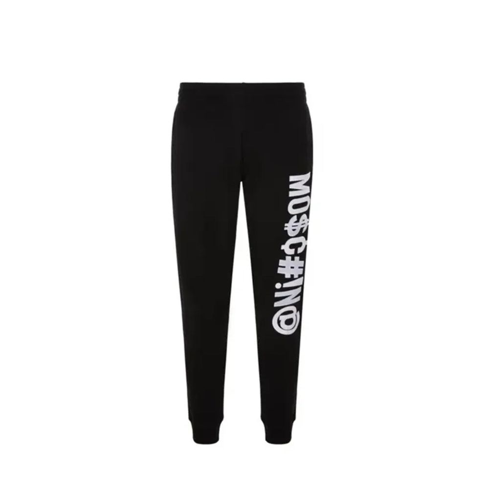 Moschino Couture Schwarze Baumwoll-Jogginghose (Trainingshose)