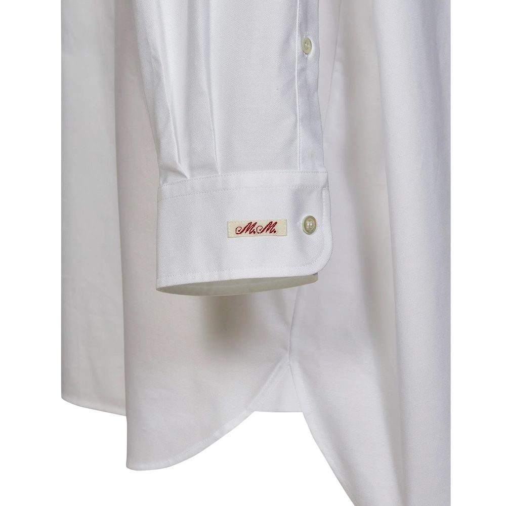 Maison Margiela Weiße Baumwollbluse
