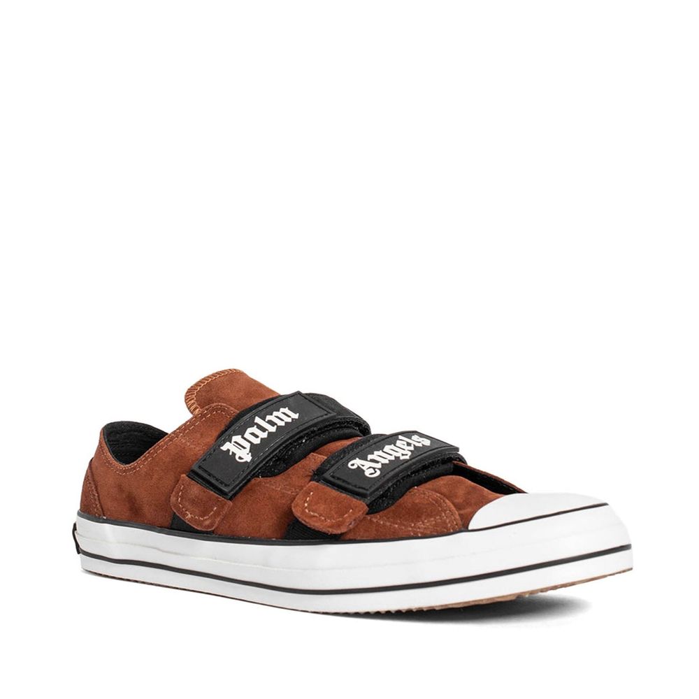 Palm Angels Sneakers aus braunem Kalbsleder