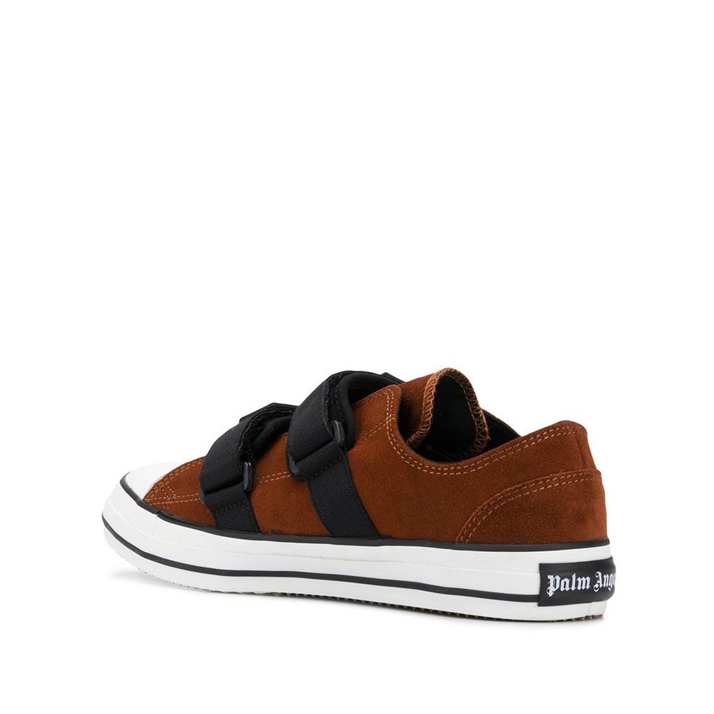 Palm Angels Sneakers aus braunem Kalbsleder