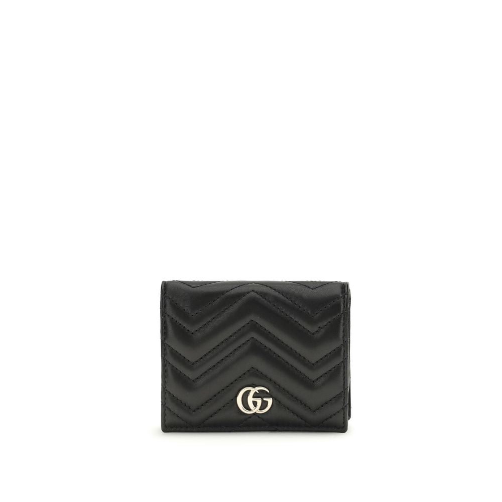 Gucci Schwarzes Lamm Ovis Aries Aries Portemonnaie