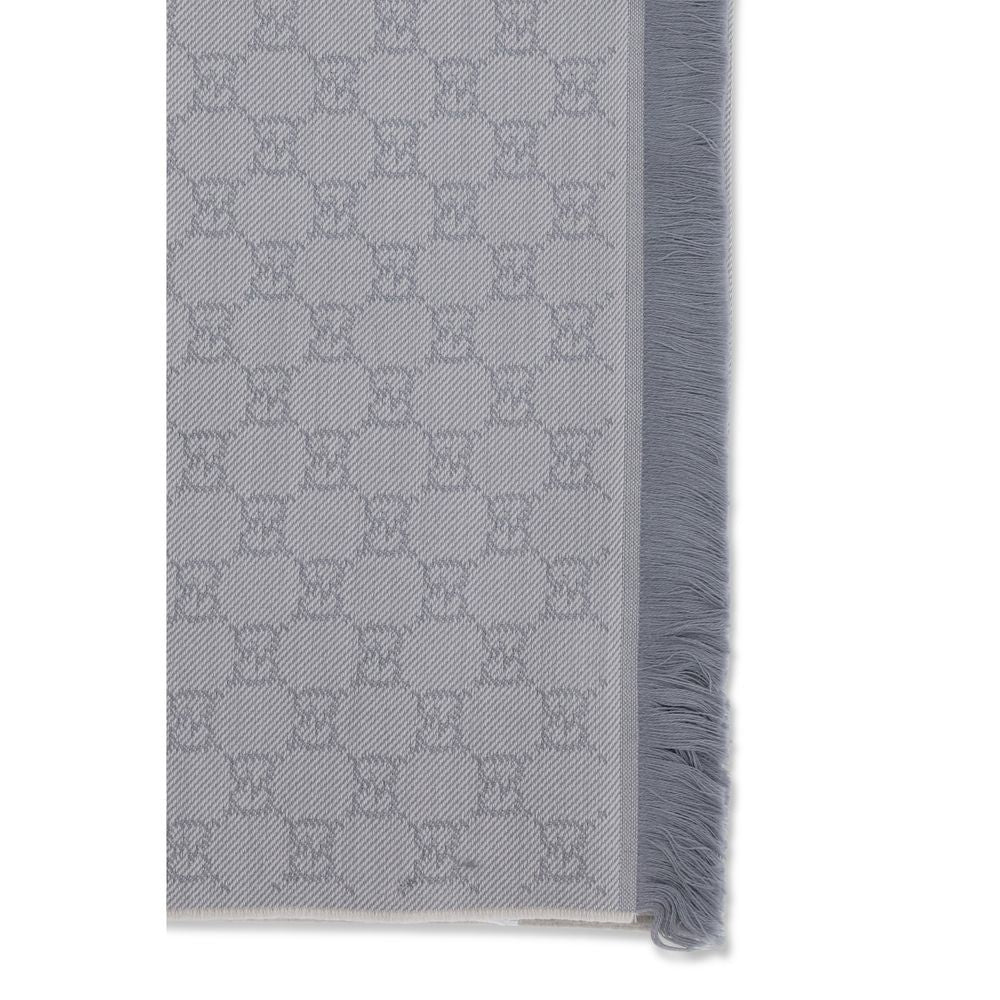 Gucci Grauer Wollschal