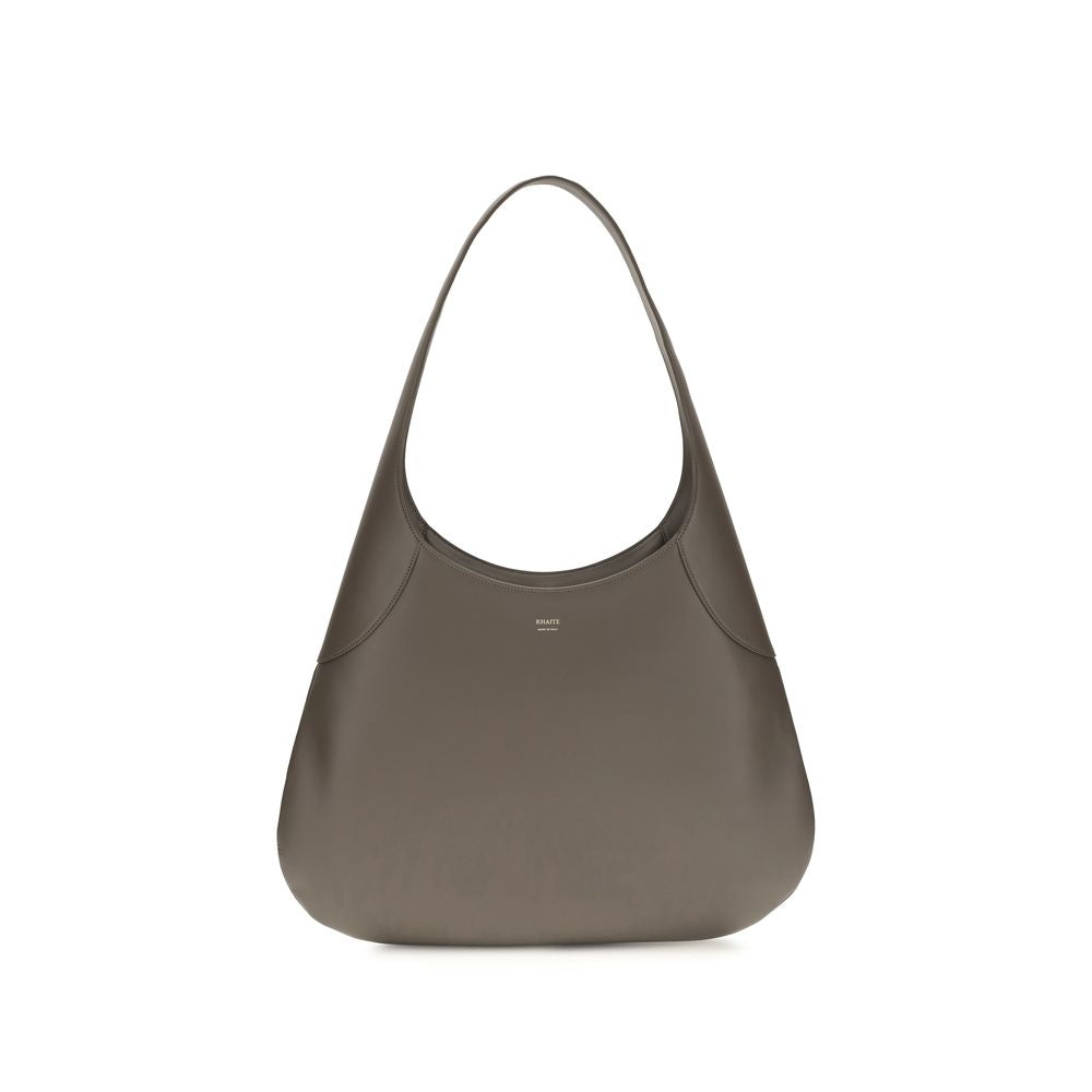 Khaite Graue Kalbsleder Bos Taurus Schultertasche