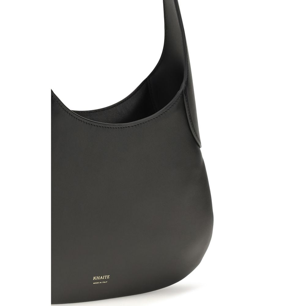 Khaite Schwarze Kalbsleder Bos Taurus Handtasche