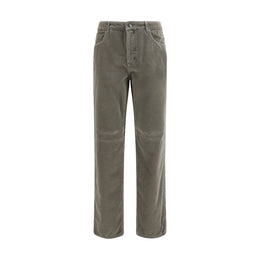 Brunello Cucinelli Zweifarbige Baumwoll-Freizeithose