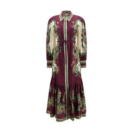 Alemais Mehrfarbiges Freizeitkleid aus Viskose
