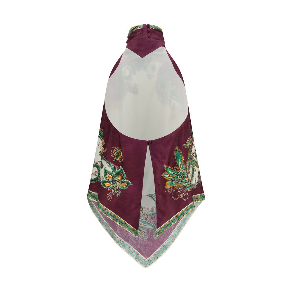 Alemais Mehrfarbige Viskose-Bluse