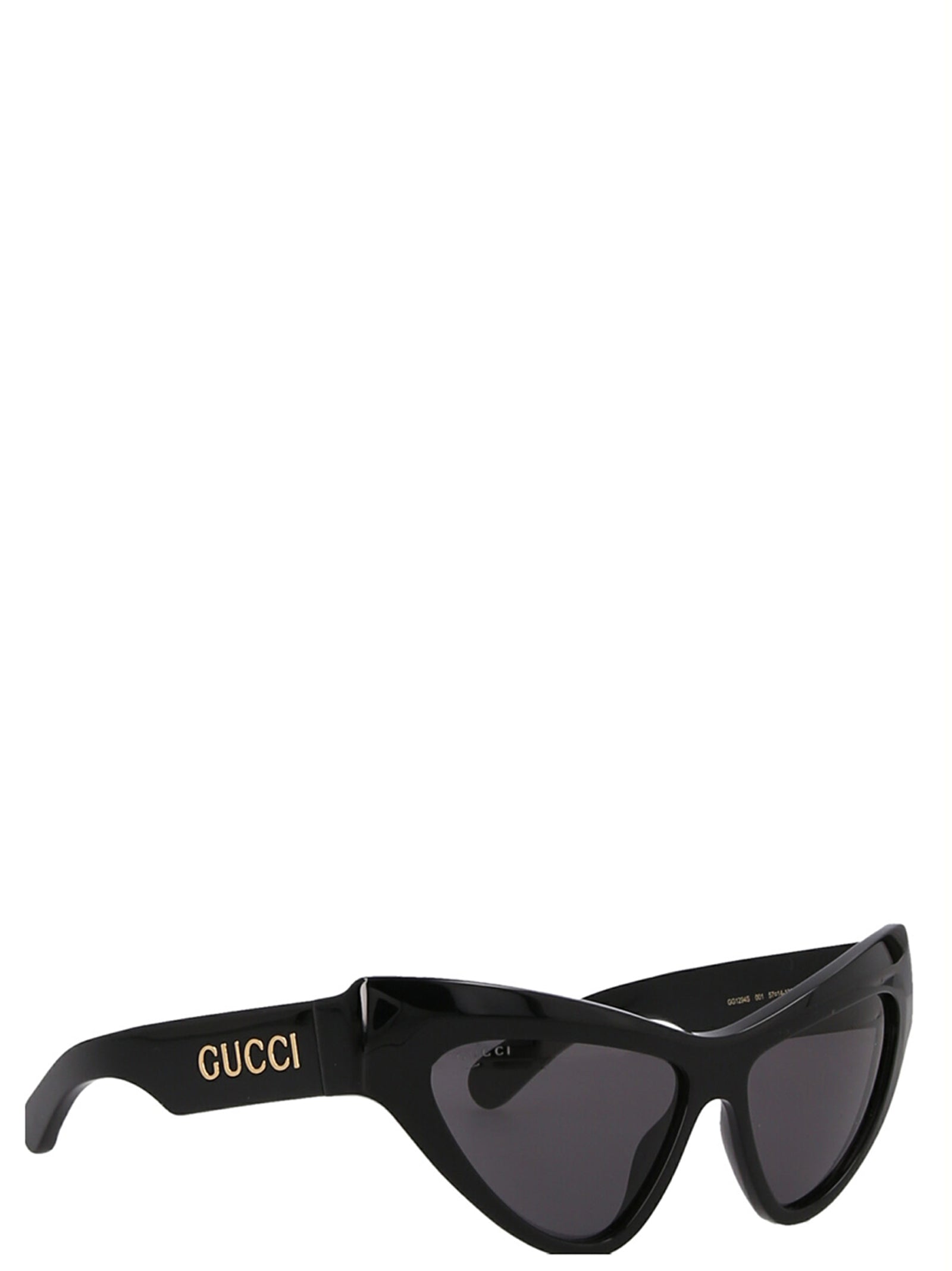 Gucci Schwarze Sonnenbrille aus Acetat