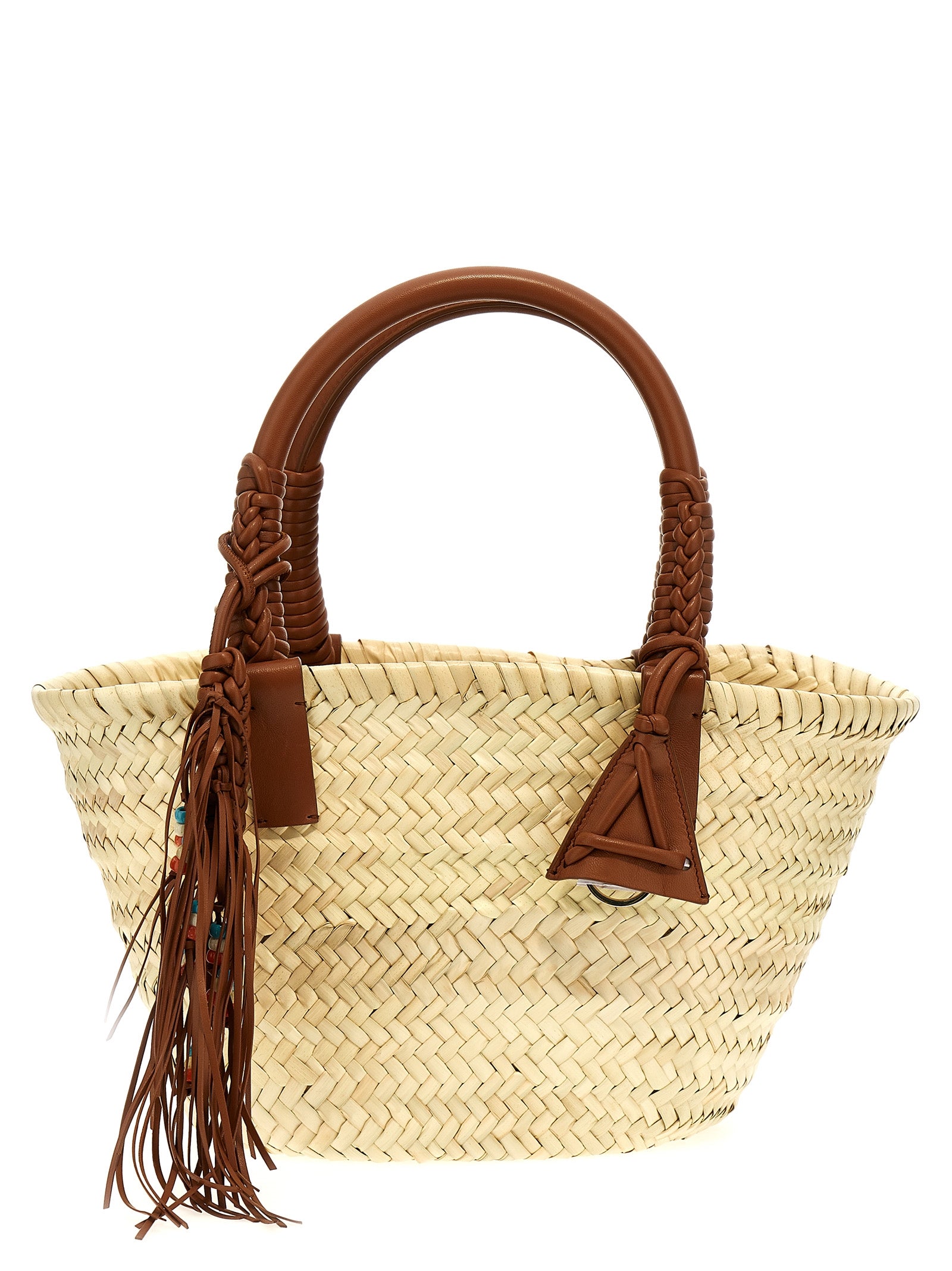 Alanui Braune Marabou-Handtasche