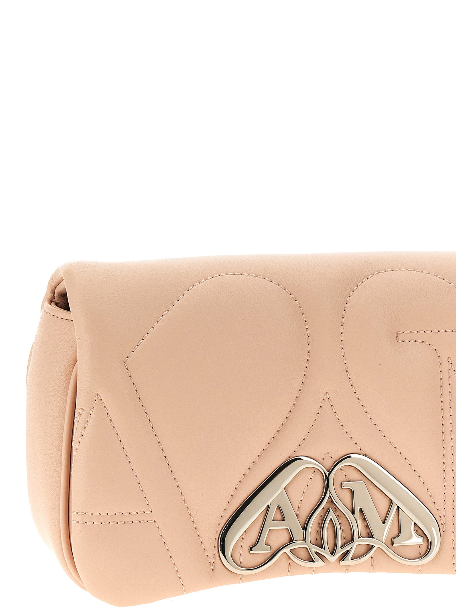 Alexander McQueen Beige Lammleder Crossbody Bag