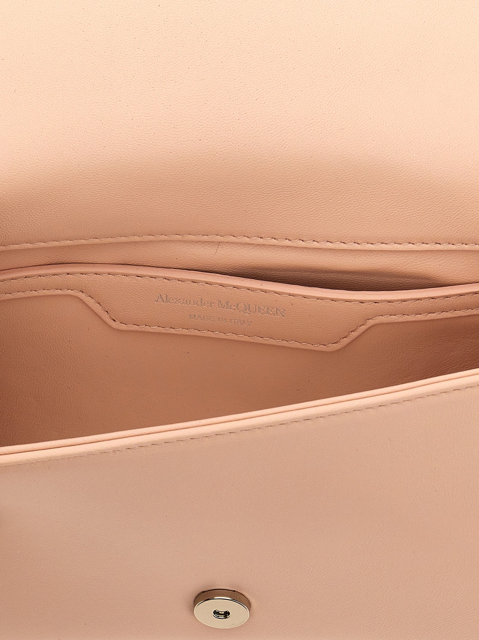 Alexander McQueen Beige Lammleder Crossbody Bag