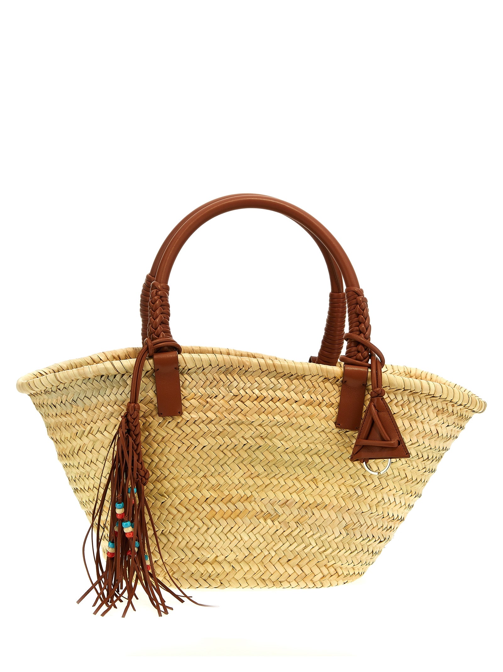 Alanui Braune Marabou-Handtasche