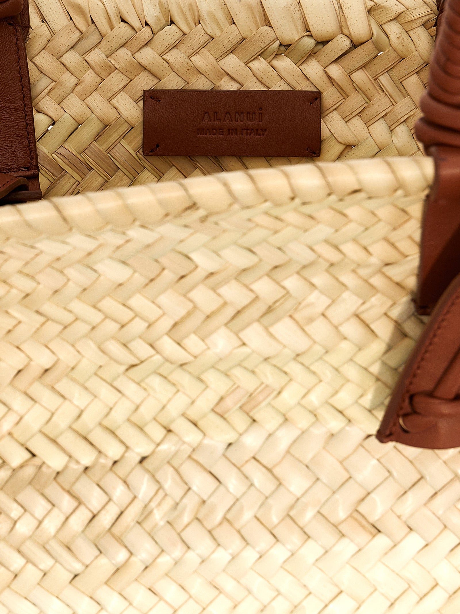 Alanui Braune Marabou-Handtasche