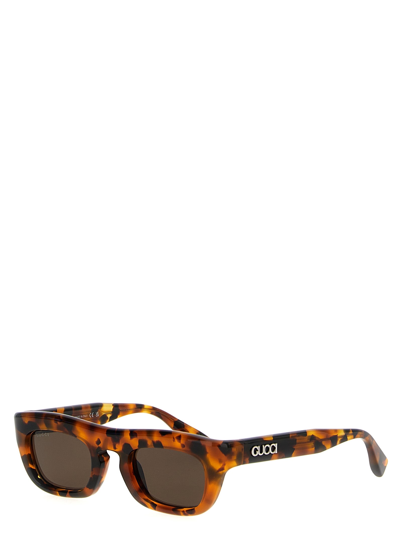 Gucci Braune Sonnenbrille aus Acetat