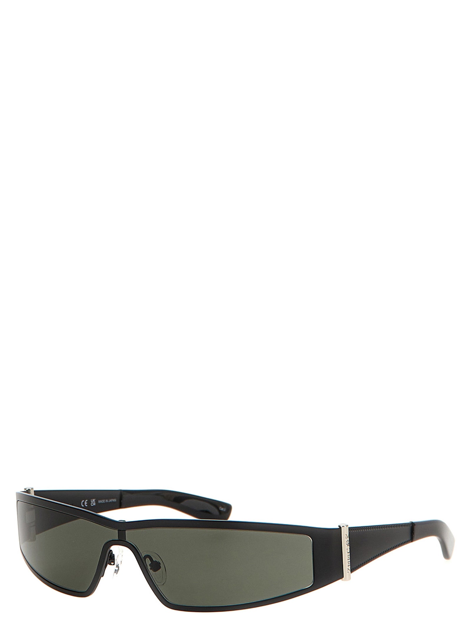Alexander McQueen Schwarze Sonnenbrille aus Acetat