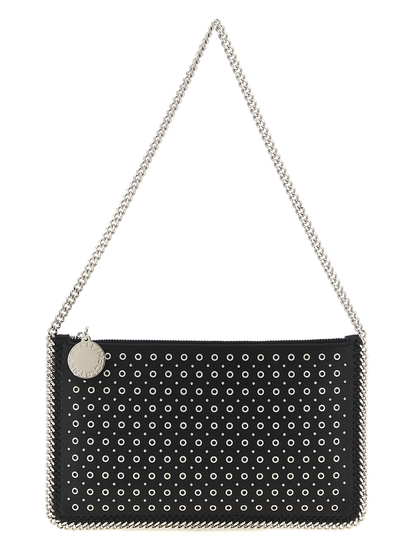 Stella McCartney Schwarze Schultertasche aus Polyester