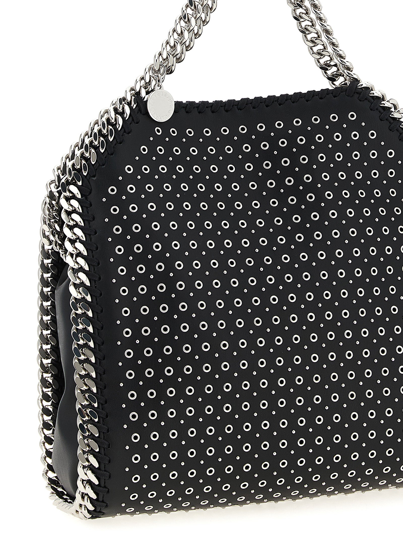 Stella McCartney Schwarze Handtasche aus Polyester