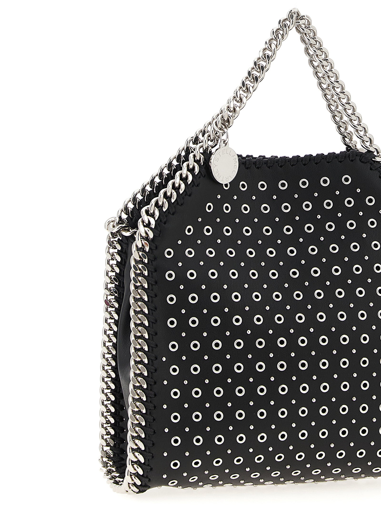 Stella McCartney Schwarze Handtasche aus Polyester