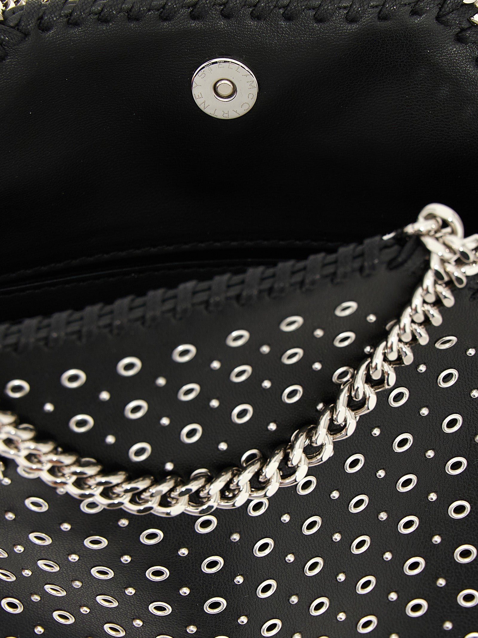 Stella McCartney Schwarze Handtasche aus Polyester